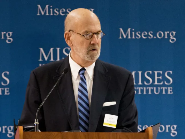 Lew Rockwell at the Houston Mises Circle